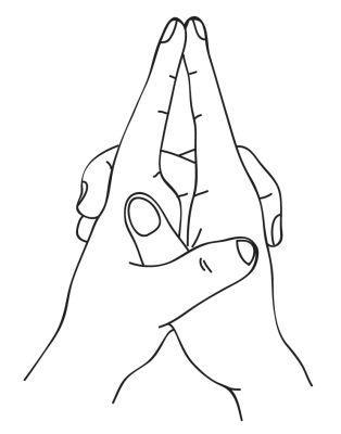 Как выполняется Кшепана-мудра или мудра освобождения?