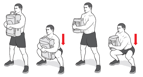 Командировочный фитнес: тренировка с чемоданом