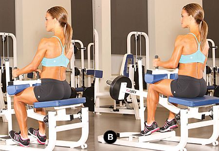 Набор мышечной массы для девушек