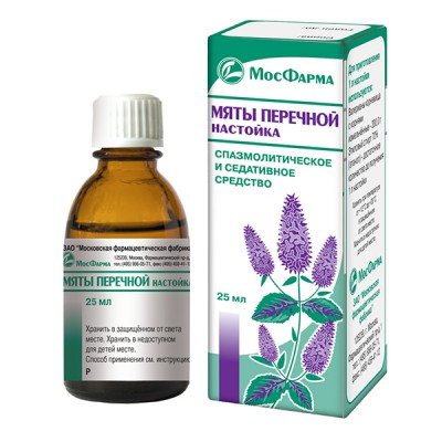 Настойка мяты перечной для волос